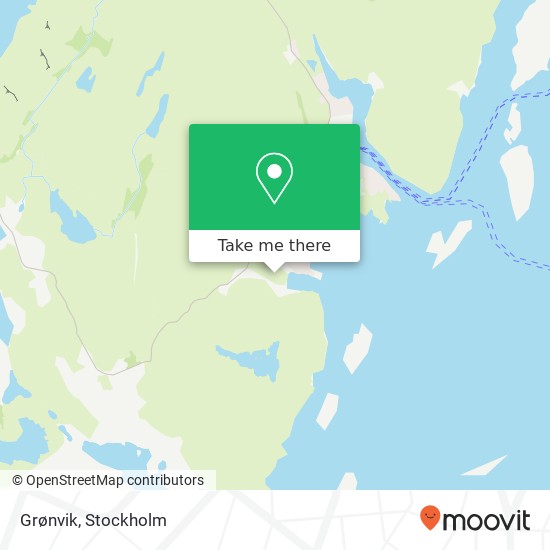 Grønvik map