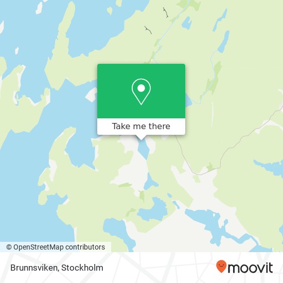 Brunnsviken map