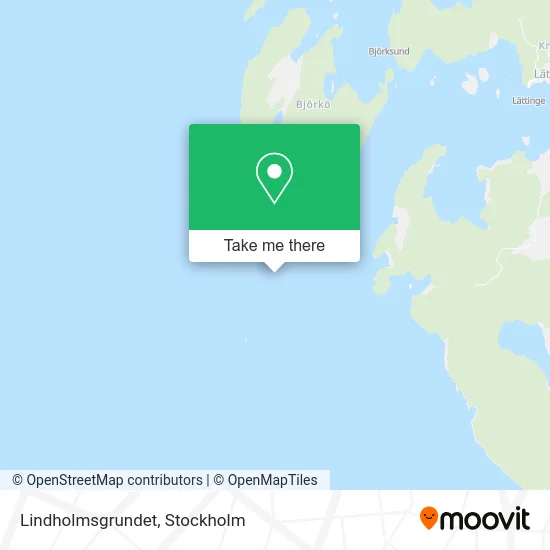 Lindholmsgrundet map