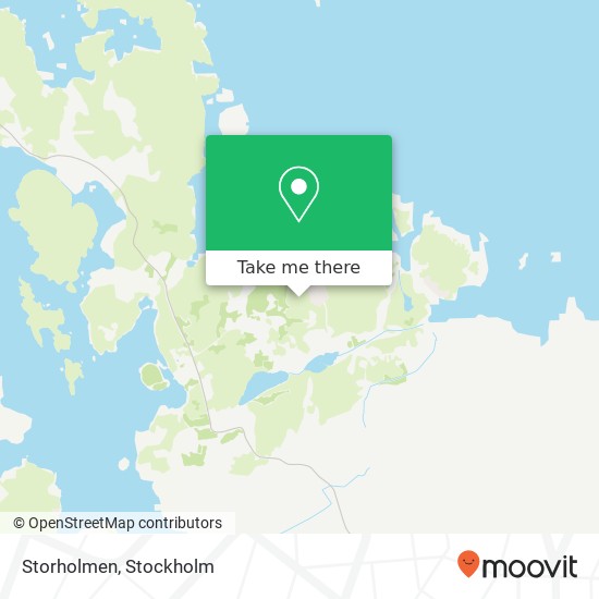 Storholmen map