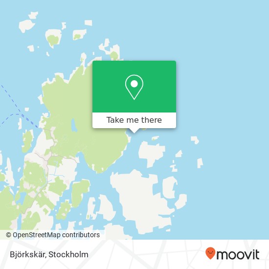 Björkskär map