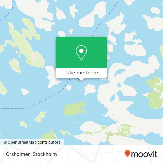 Örsholmen map