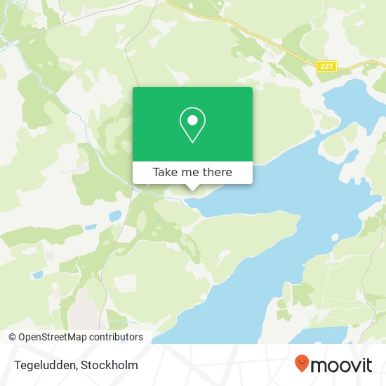 Tegeludden map