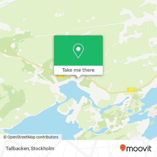 Tallbacken map