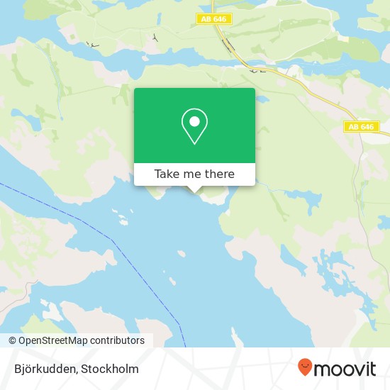Björkudden map