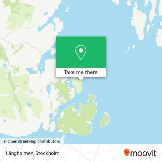 Långholmen map