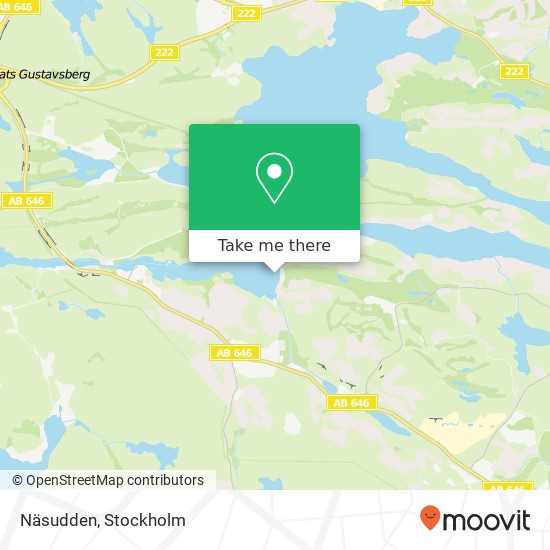 Näsudden map