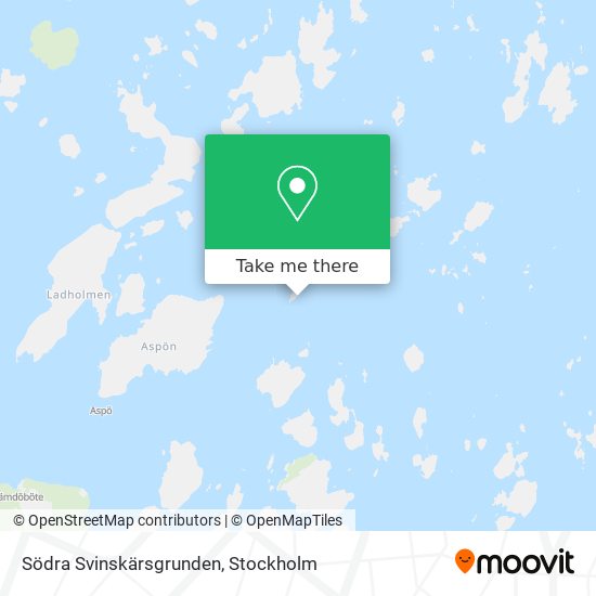 Södra Svinskärsgrunden map