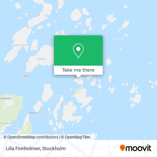 Lilla Finnholmen map