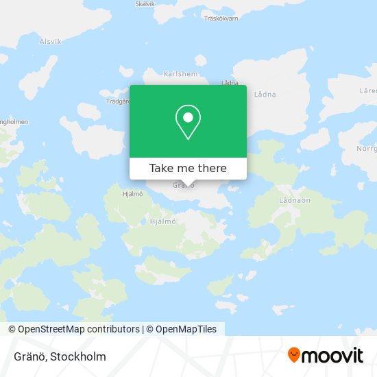 Gränö map