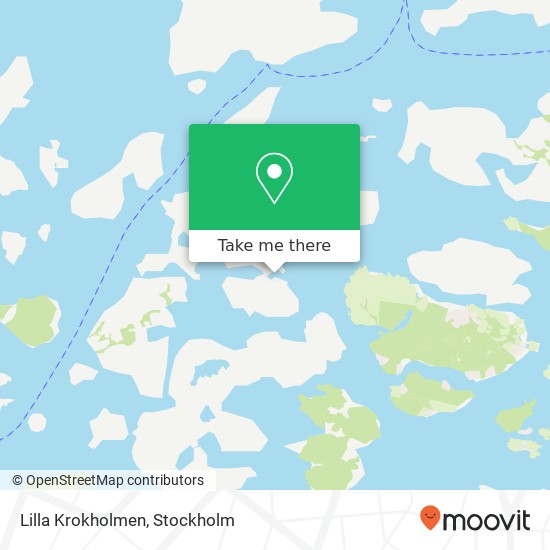 Lilla Krokholmen map