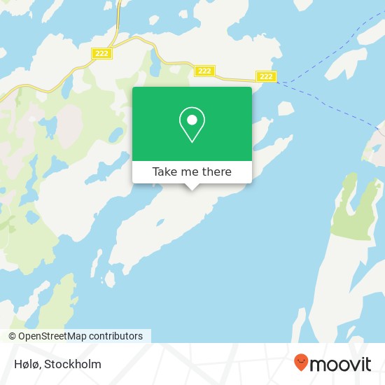 Hølø map