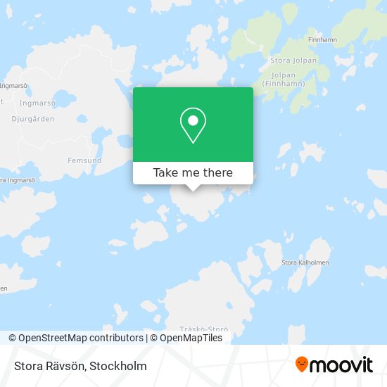 Stora Rävsön map