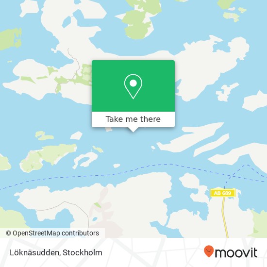 Löknäsudden map