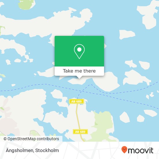 Ängsholmen map