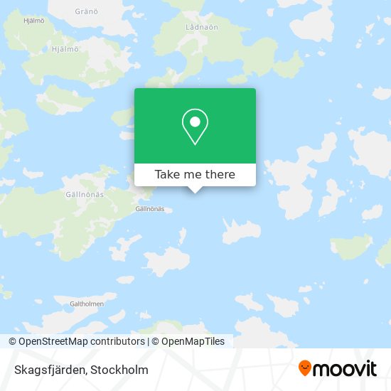 Skagsfjärden map