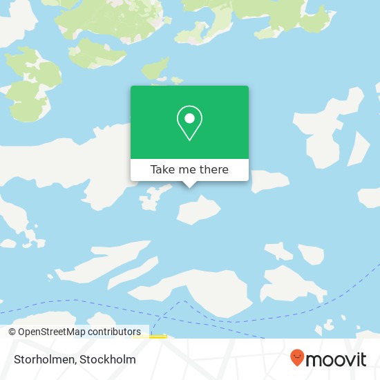 Storholmen map