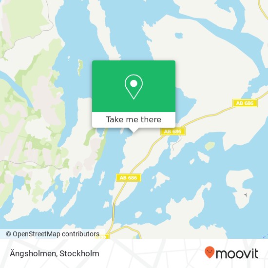 Ängsholmen map