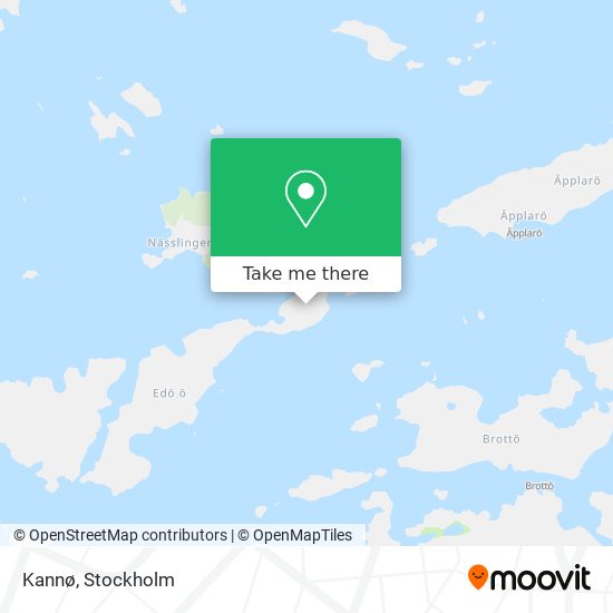 Kannø map