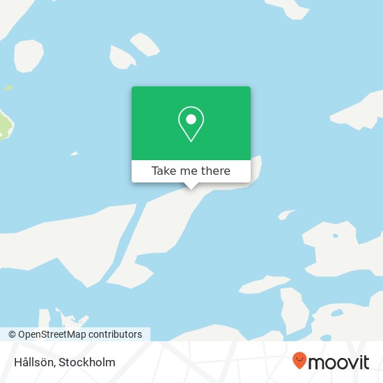 Hållsön map