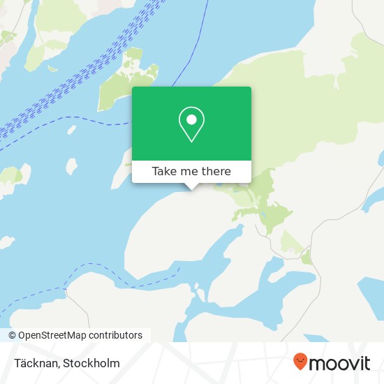 Täcknan map