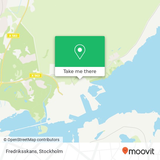 Fredriksskans map