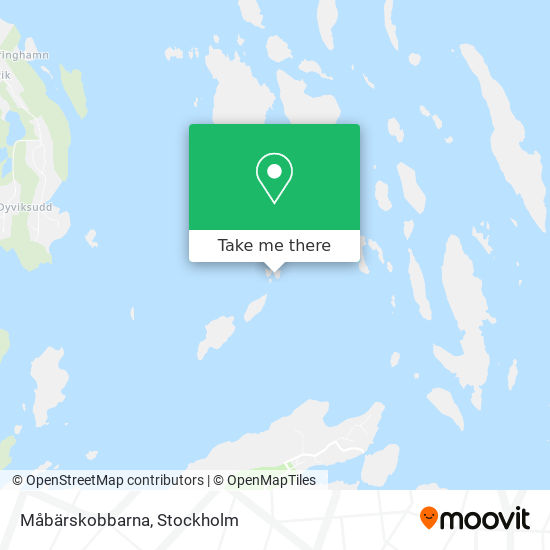 Måbärskobbarna map