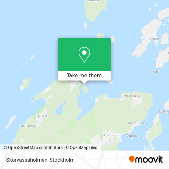 Skärvassaholmen map