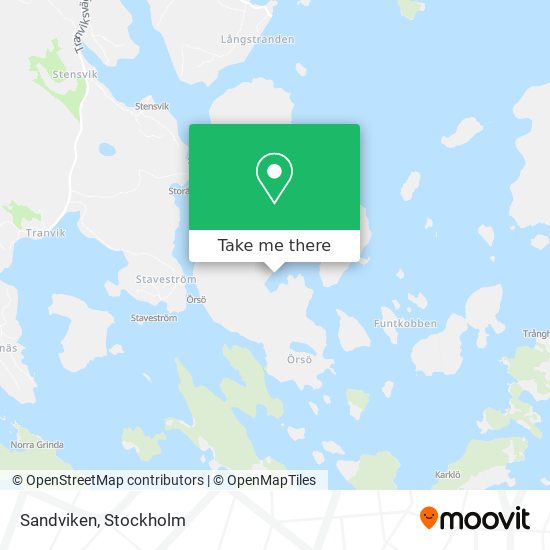 Sandviken map