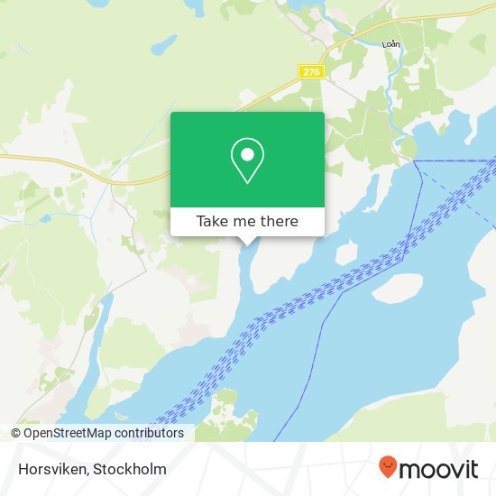 Horsviken map