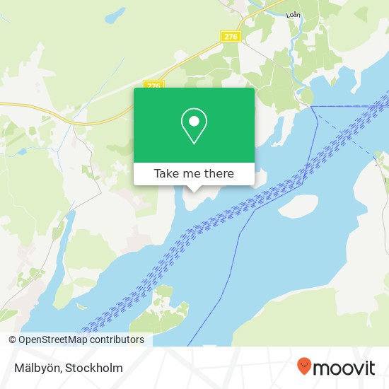 Mälbyön map