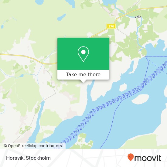 Horsvik map