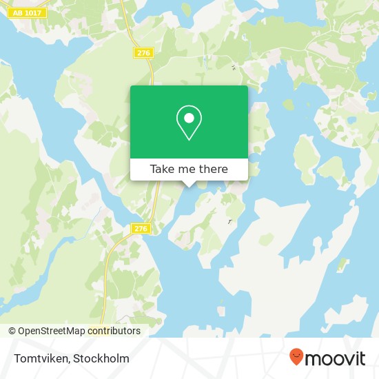 Tomtviken map