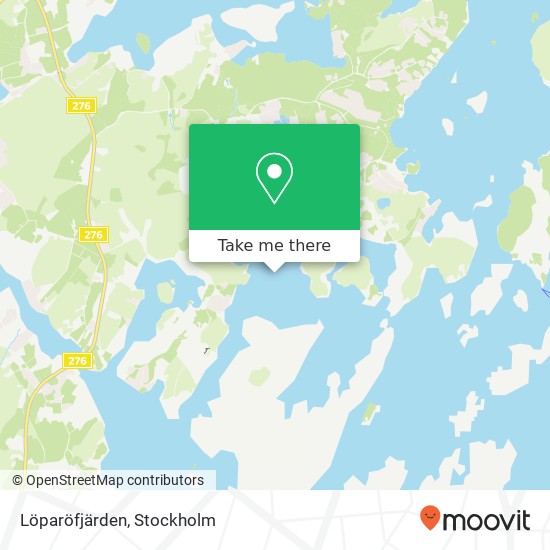 Löparöfjärden map