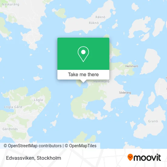 Edvassviken map