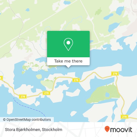 Stora Bjørkholmen map