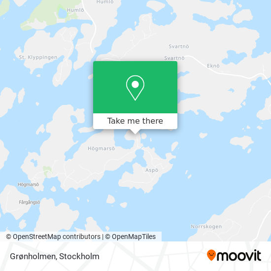 Grønholmen map