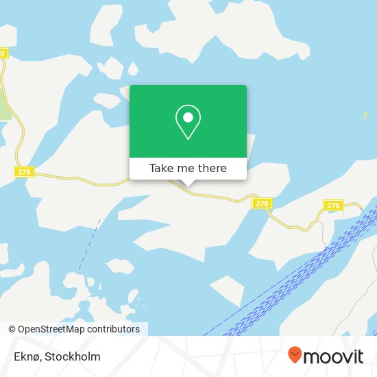 Eknø map