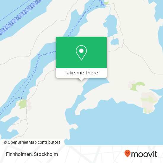 Finnholmen map