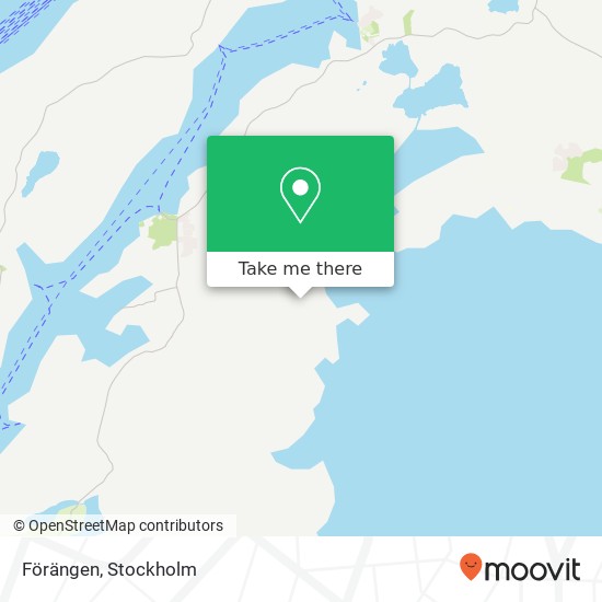 Förängen map