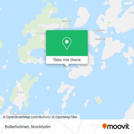 Bullerholmen map