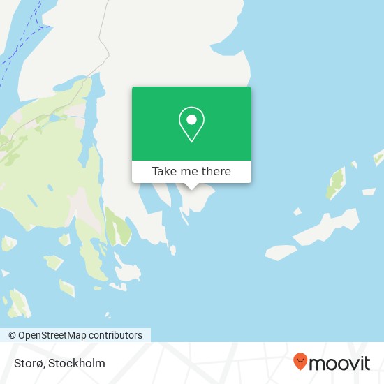 Storø map