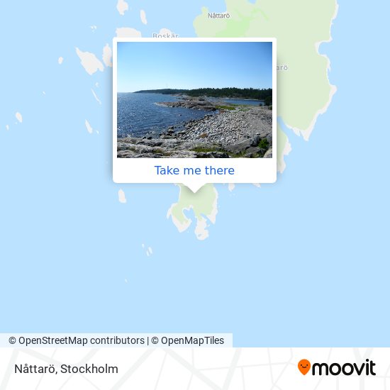 Nåttarö map