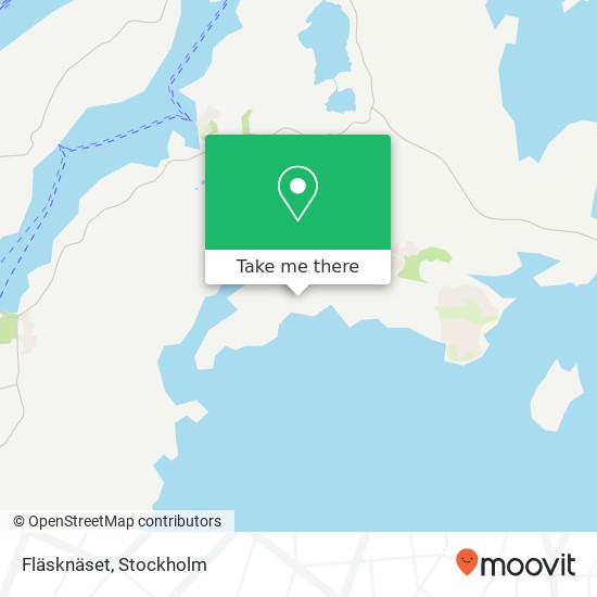 Fläsknäset map