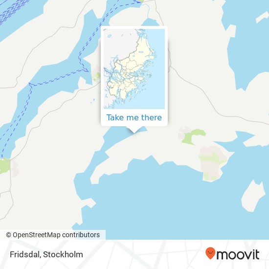 Fridsdal map