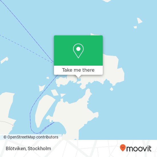 Blötviken map