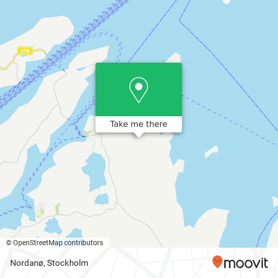 Nordanø map