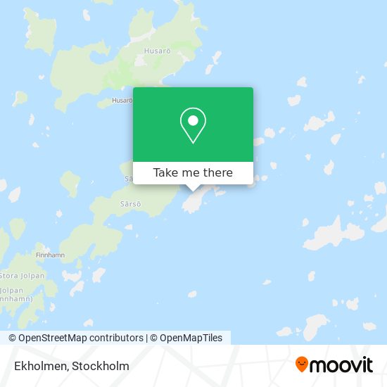 Ekholmen map