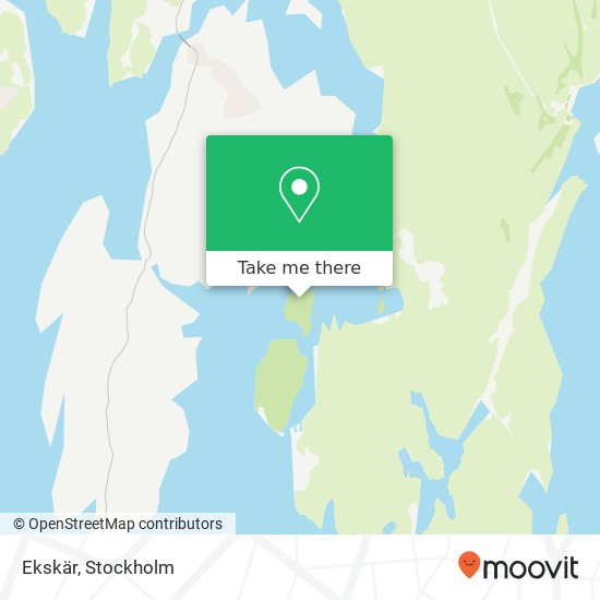 Ekskär map