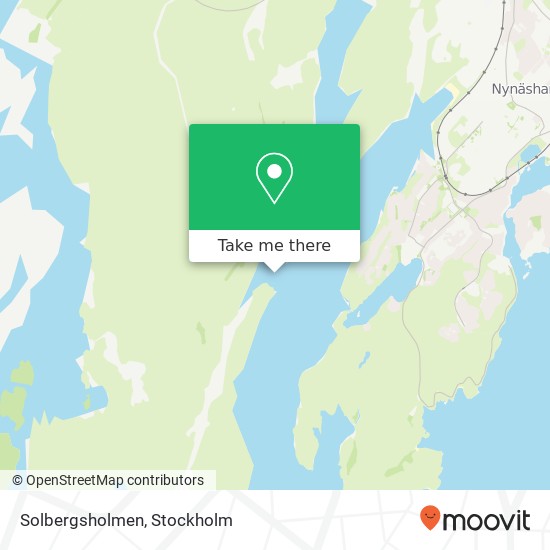 Solbergsholmen map